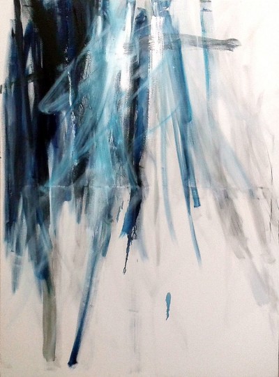 no title, 2015   Oil on canvas
155 x 115 cm