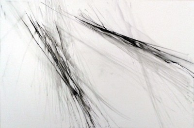 Tension, 2014 Oil and graphite on canvas
100 x 150 cm