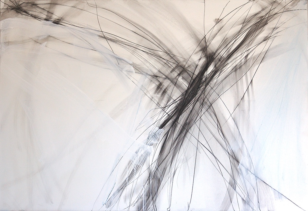 Spring, Oil and graphite on canvas
100 x 145 cm