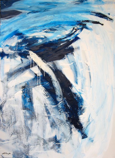 Dancing with Katrina, 2005
Oil on canvas
155 x 125 cm