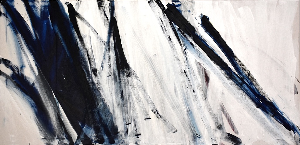 no title, 2019   Oil on canvas
95 x 195 cm