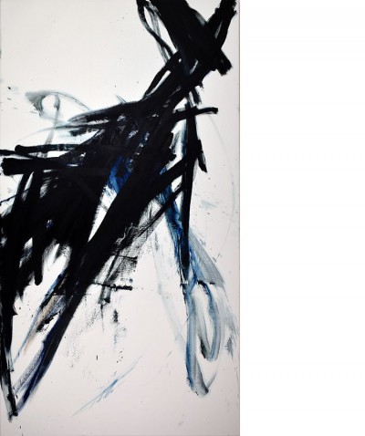 Scared Deer, 2021 Oil on canvas
210 x 110 cm